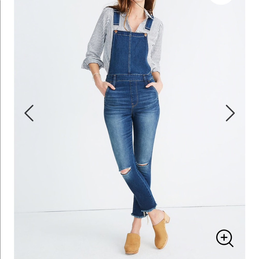 Madewell Roadtripper Overalls in Brodie Wash
